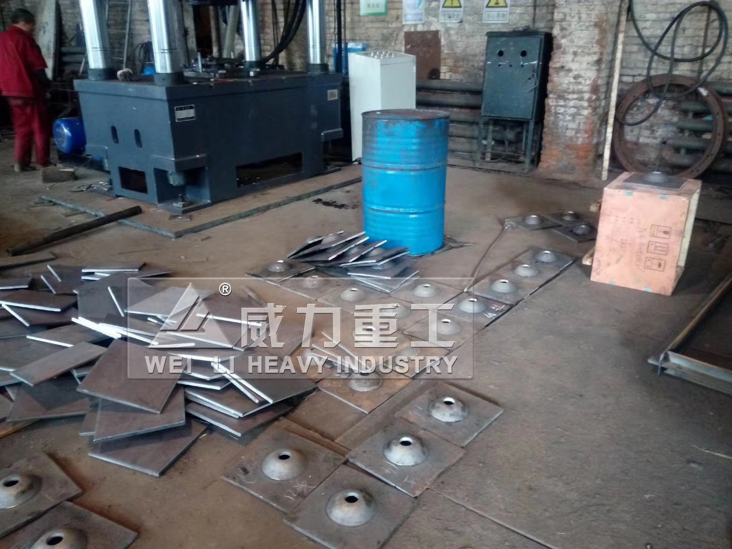 锚杆托盘成型品